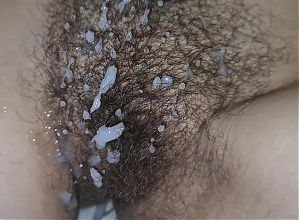 CUM ON HAIRY PUSSY COMPILATION - 30 MINUTES