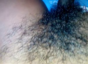 Wife tight hairy pussy fuck and creampie.