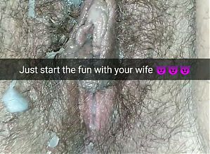Just start the fun with that fertile cheating MILF pussy! 
