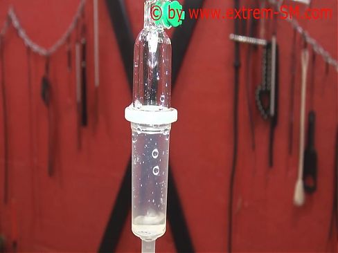 Anleitung Hodensackinfusion scrotal saline infusion
